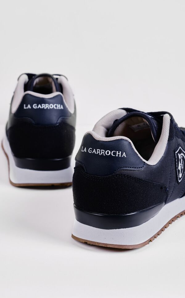 zapatilla azul marino LA GARROCHA – Isabel Panadero
